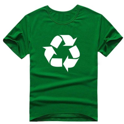 Custom Logo 100% Recycled Polyester Mesh T-Shirt Eco Friendly RPET tshirt  Blank T Shirt